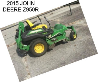 2015 JOHN DEERE Z950R