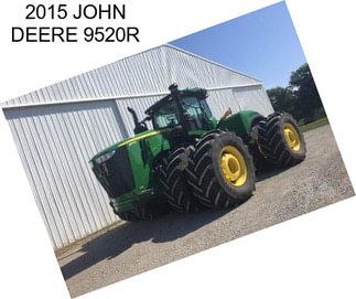 2015 JOHN DEERE 9520R