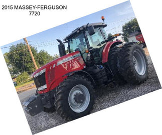 2015 MASSEY-FERGUSON 7720