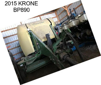 2015 KRONE BP890