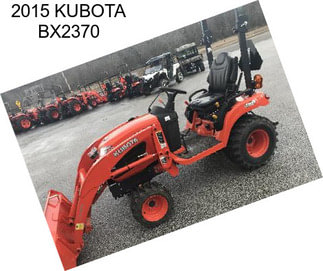 2015 KUBOTA BX2370