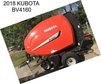 2018 KUBOTA BV4160