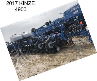 2017 KINZE 4900