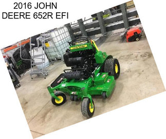 2016 JOHN DEERE 652R EFI