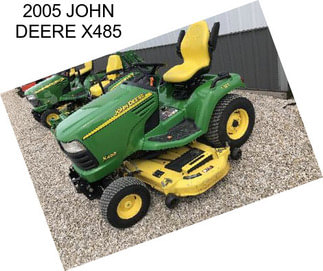 2005 JOHN DEERE X485