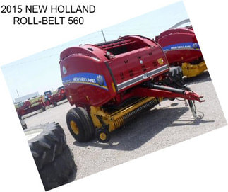 2015 NEW HOLLAND ROLL-BELT 560