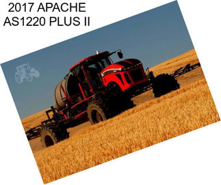 2017 APACHE AS1220 PLUS II