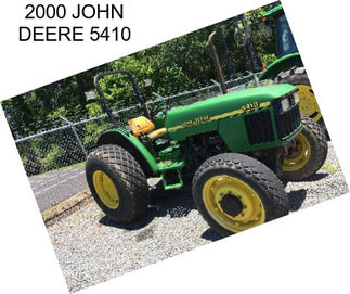 2000 JOHN DEERE 5410