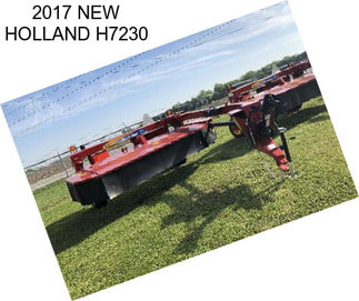 2017 NEW HOLLAND H7230