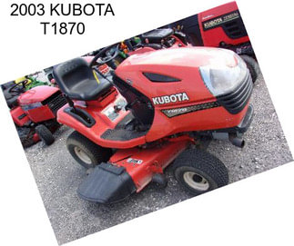 2003 KUBOTA T1870