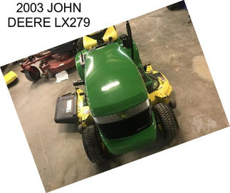 2003 JOHN DEERE LX279