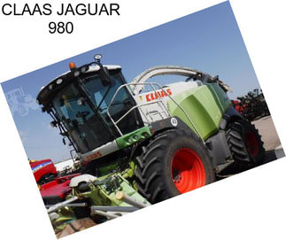 CLAAS JAGUAR 980