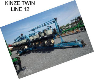 KINZE TWIN LINE 12