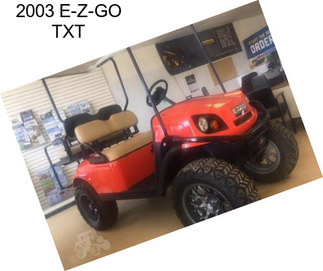 2003 E-Z-GO TXT