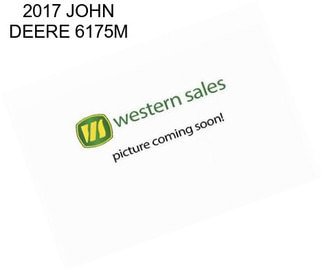 2017 JOHN DEERE 6175M