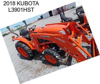 2018 KUBOTA L3901HST