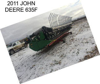 2011 JOHN DEERE 635F