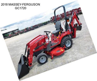 2018 MASSEY-FERGUSON GC1720