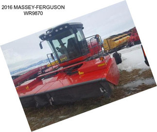 2016 MASSEY-FERGUSON WR9870