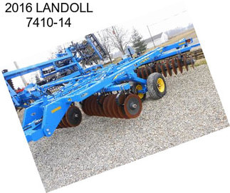 2016 LANDOLL 7410-14