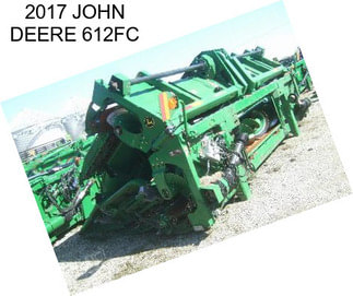 2017 JOHN DEERE 612FC