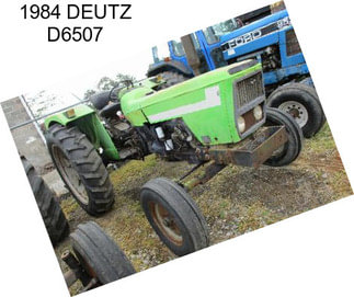 1984 DEUTZ D6507