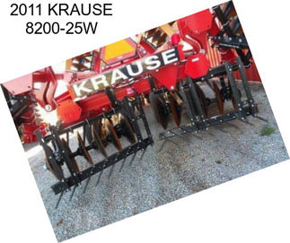 2011 KRAUSE 8200-25W