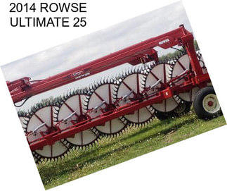 2014 ROWSE ULTIMATE 25