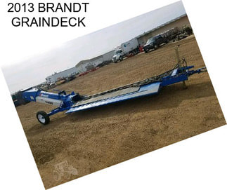 2013 BRANDT GRAINDECK