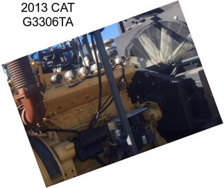 2013 CAT G3306TA