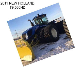 2011 NEW HOLLAND T9.560HD