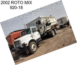 2002 ROTO MIX 920-18