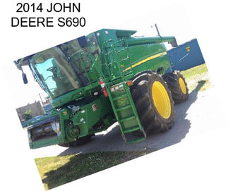 2014 JOHN DEERE S690