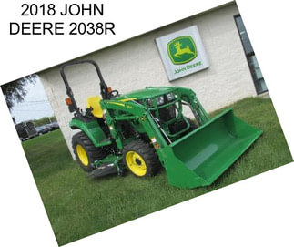 2018 JOHN DEERE 2038R