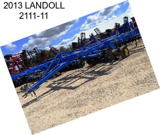 2013 LANDOLL 2111-11