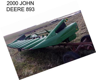 2000 JOHN DEERE 893