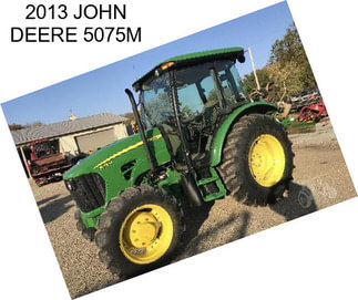 2013 JOHN DEERE 5075M