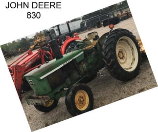 JOHN DEERE 830