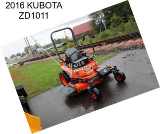 2016 KUBOTA ZD1011