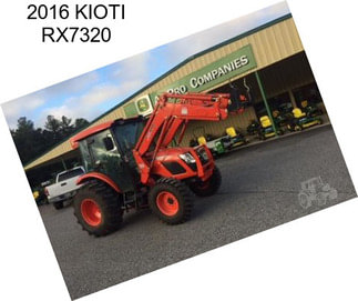 2016 KIOTI RX7320