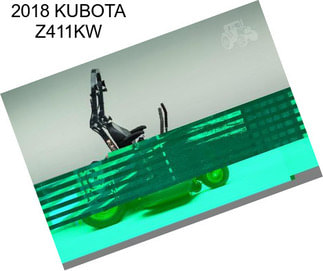 2018 KUBOTA Z411KW