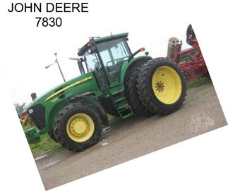 JOHN DEERE 7830