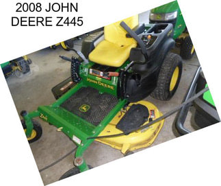 2008 JOHN DEERE Z445