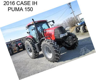 2016 CASE IH PUMA 150