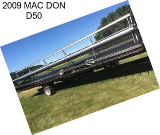 2009 MAC DON D50
