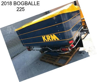 2018 BOGBALLE 225