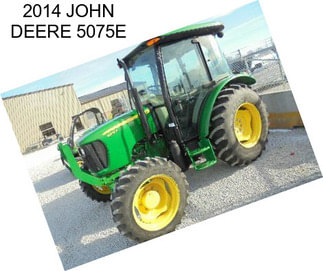 2014 JOHN DEERE 5075E