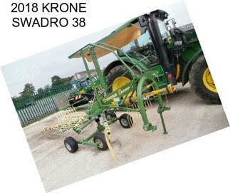 2018 KRONE SWADRO 38