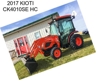 2017 KIOTI CK4010SE HC