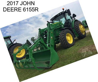 2017 JOHN DEERE 6155R